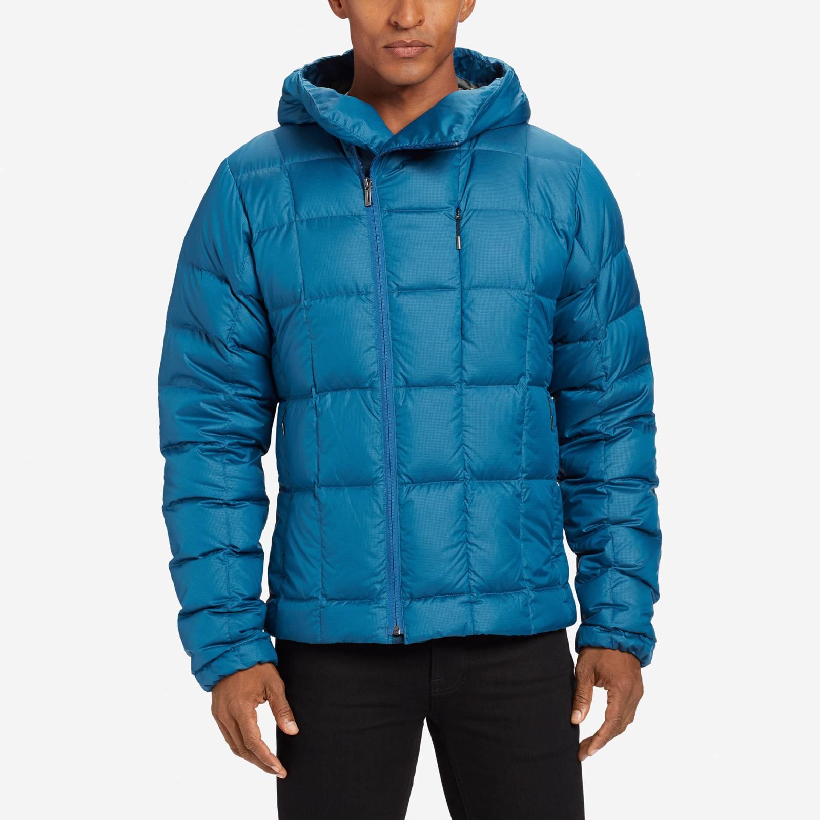 Down Hoody Jacket - Downpour Heather