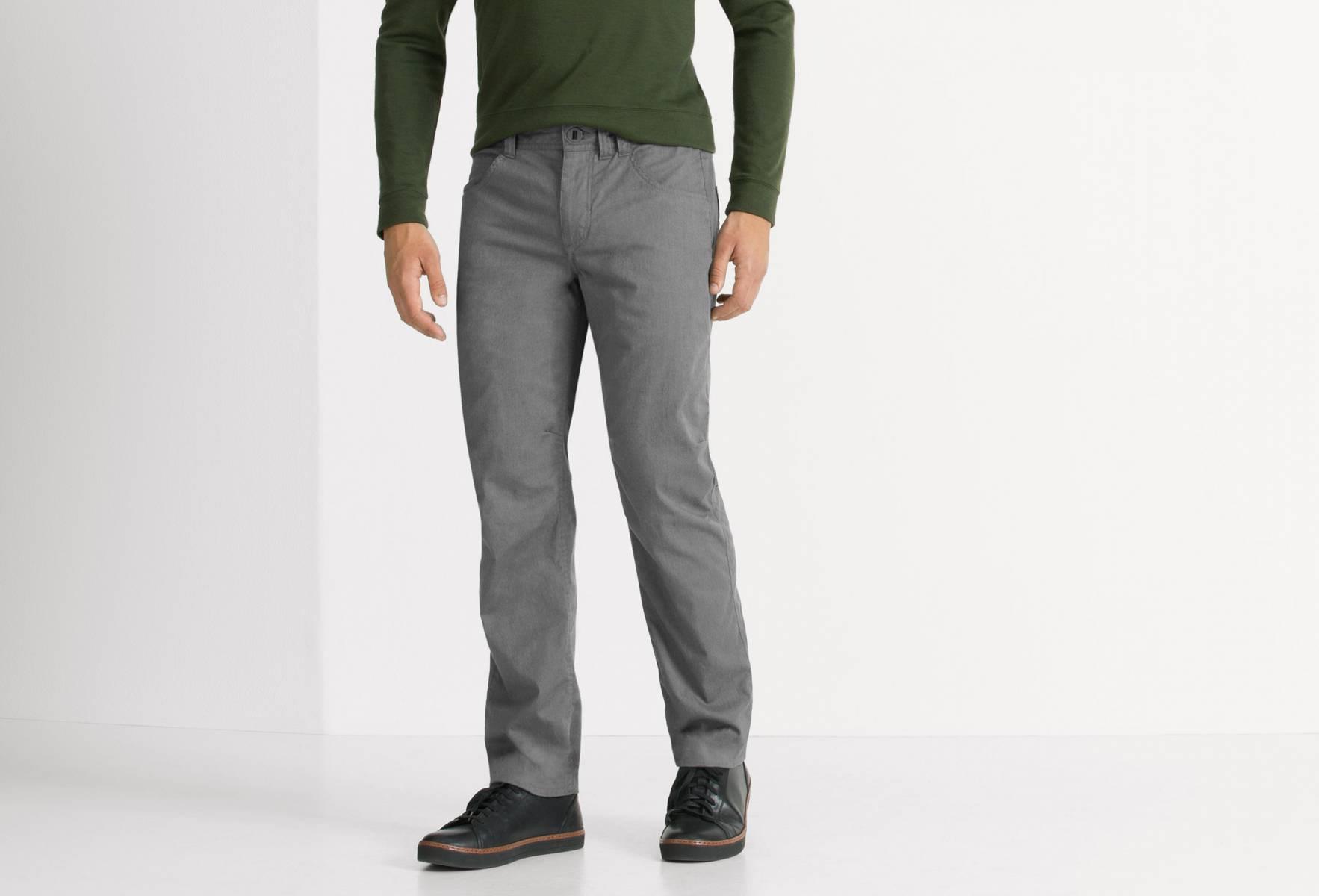 Motil Stretch Twill Pant - Heather 