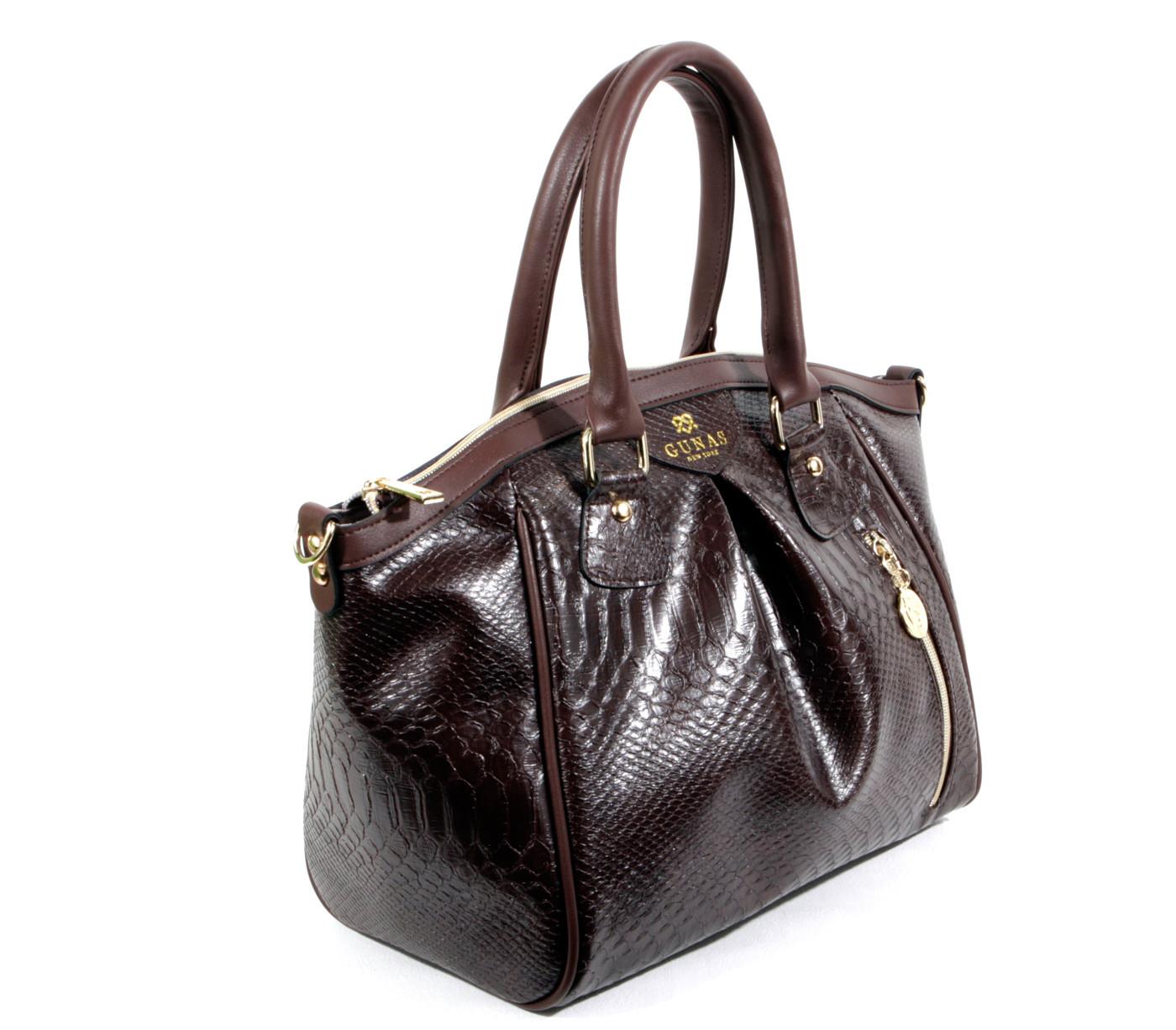 Gunas - Chocolate Madison Shoulder Bag