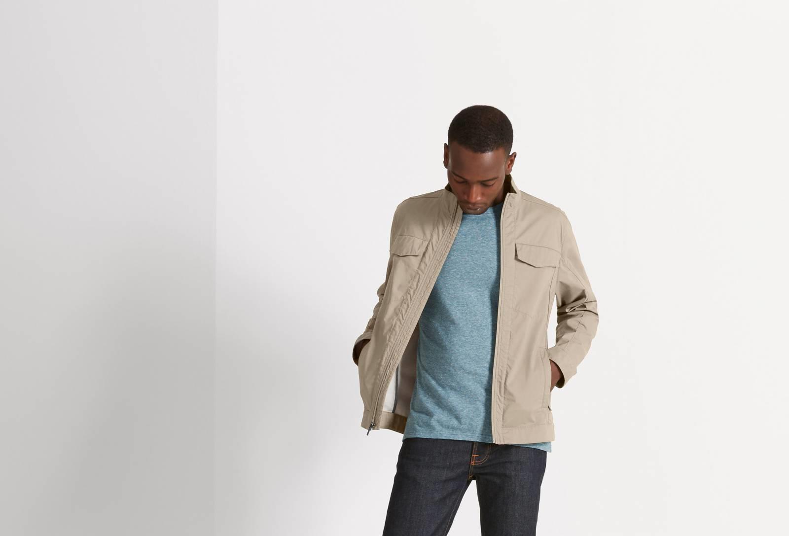 Introvert Work Jacket - Khaki