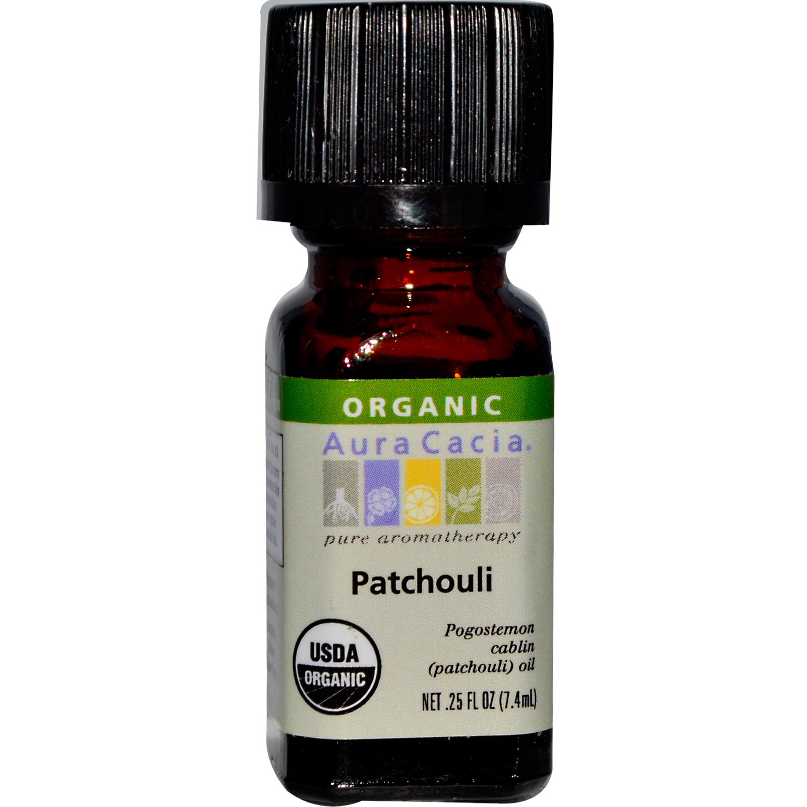 Aura Cacia - Organic Patchouli Essential Oil (3-Pack)