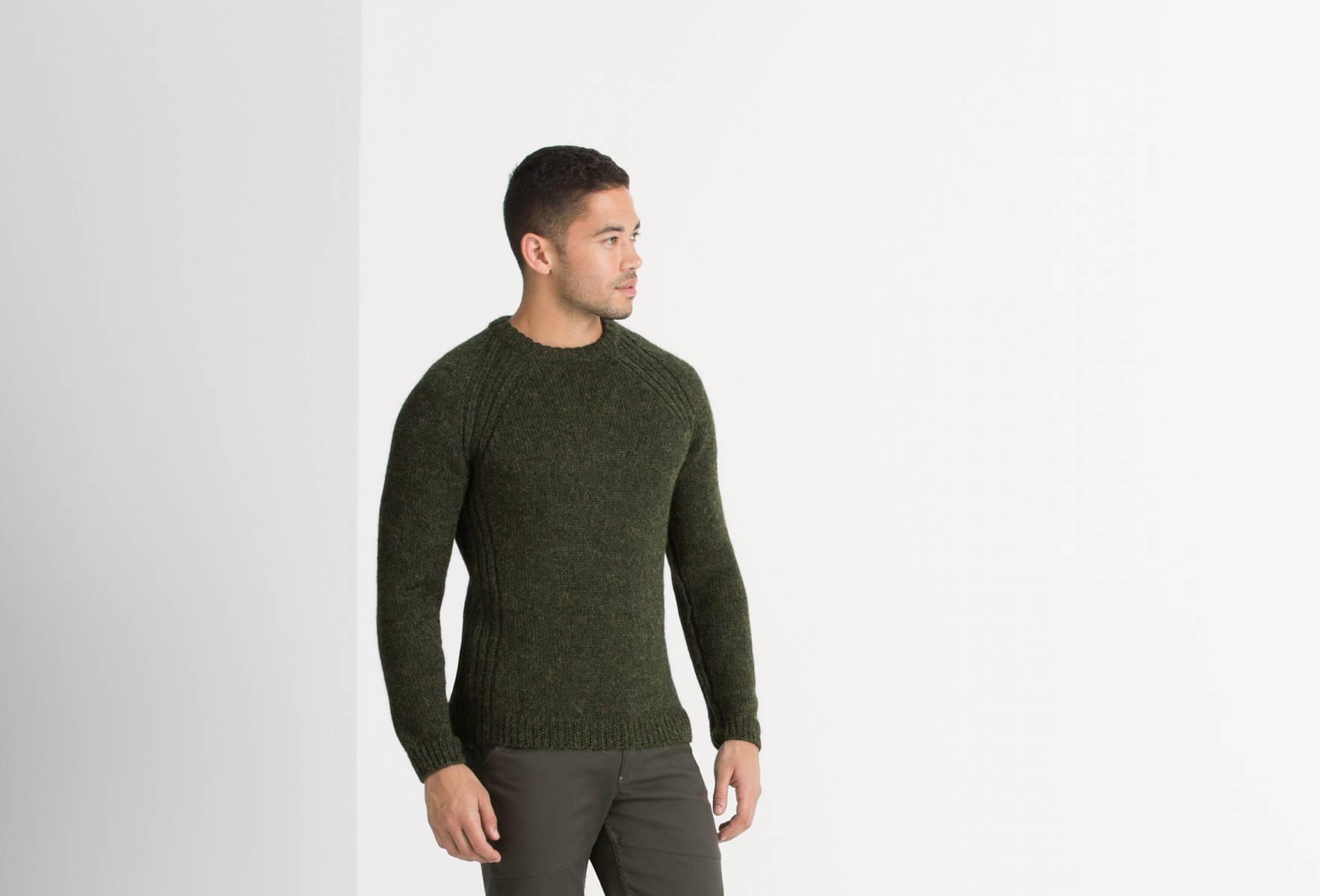 Andiamo Alpaca Wool Sweater - Peat