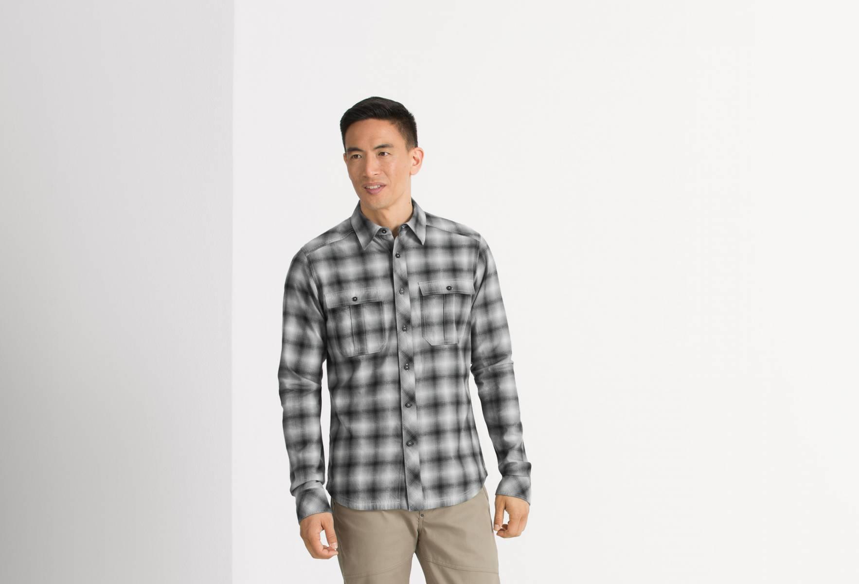 Fader Plaid Shirt - Caviar