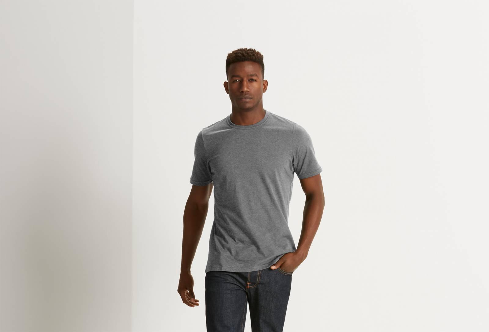 Basic S/S T-Shirt - Charcoal Heather