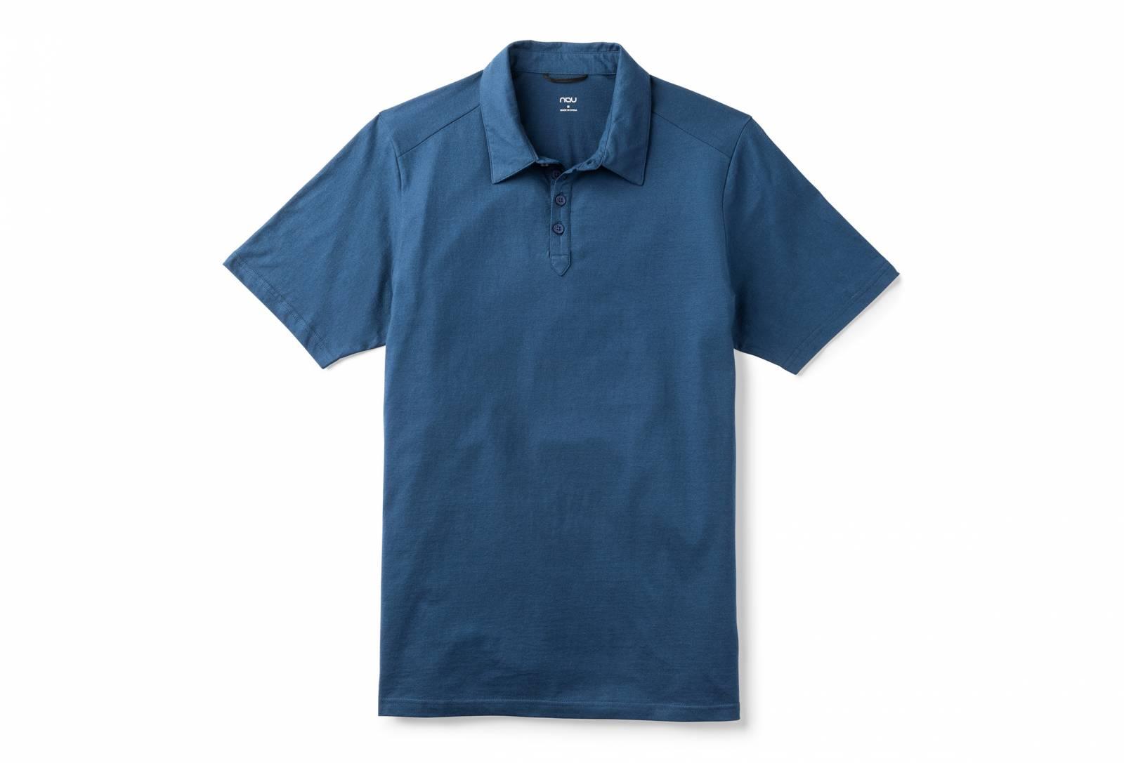 S/S Basis Solid Polo - Space