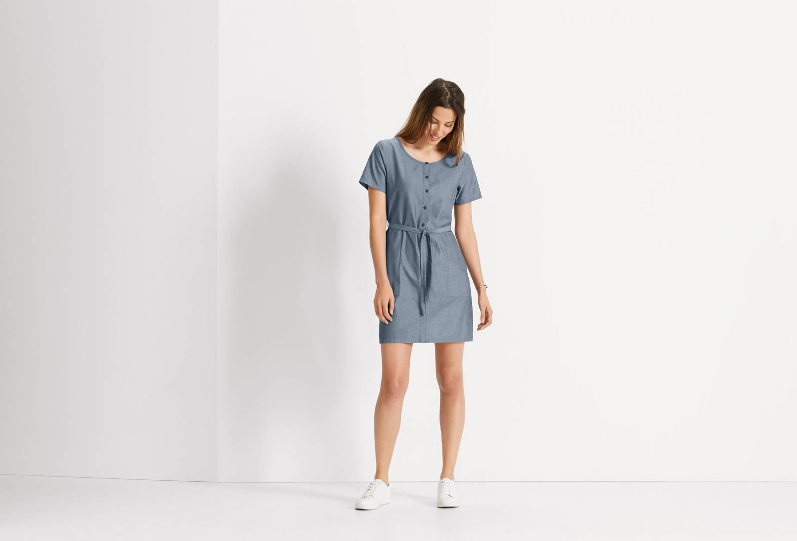 S/S Twisted Dress - Space