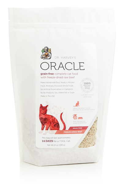 Oracle Cat Food-Grain Free Raw Beef