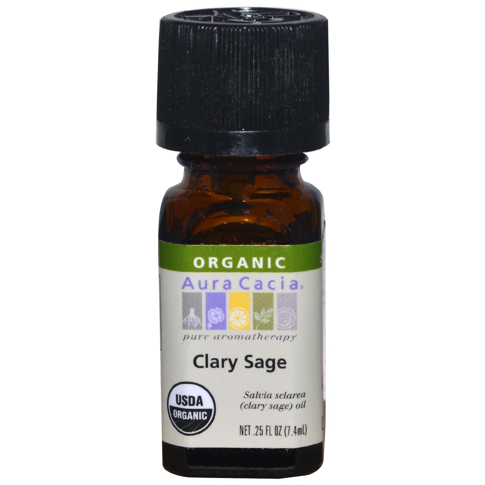 Aura Cacia - Organic Clary Sage Essential Oil (3-Pack)