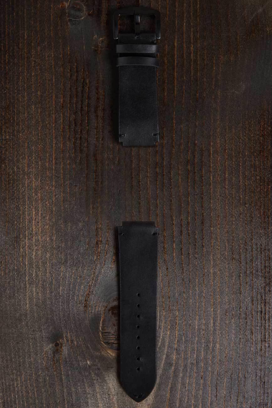 The Garwood - Genuine Black Leather Band for Men