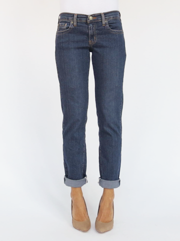 SLOUCHY STRAIGHT - VINTAGE FINISH :: BLUEBERRY