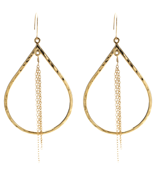 Cari Earrings Gold