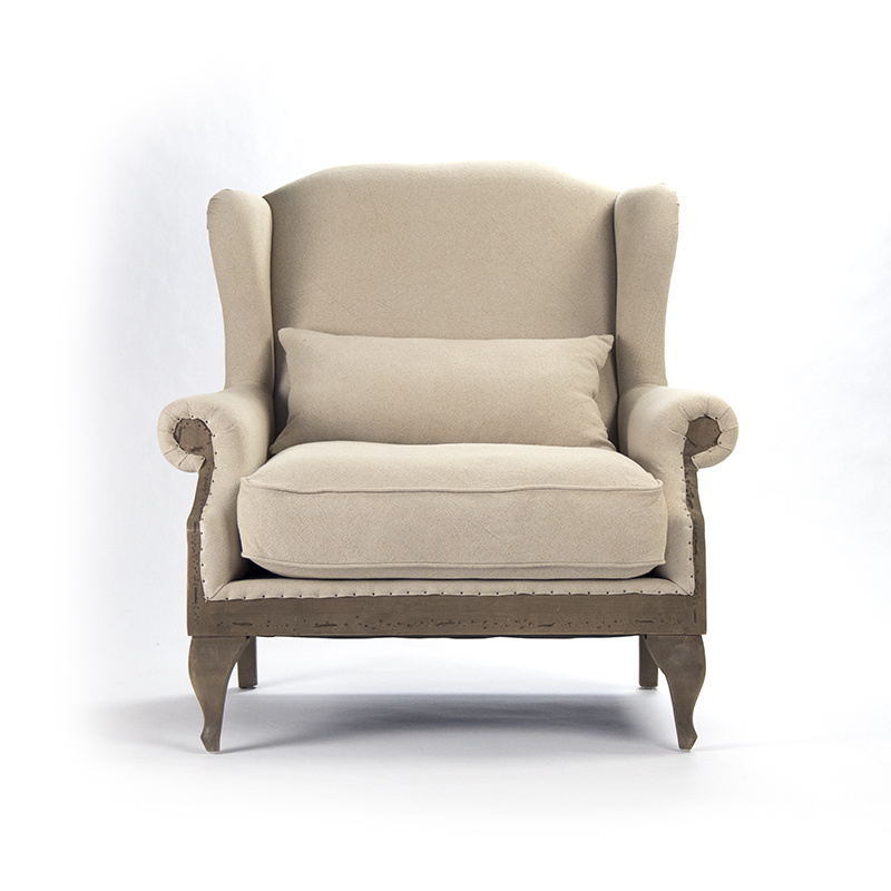 MORTEN DECONSTRUCTED WINGBACK CHAIR