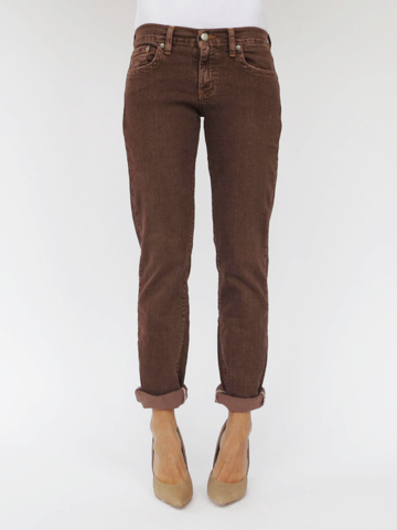 SLOUCHY STRAIGHT - VINTAGE FINISH :: CHESTNUT