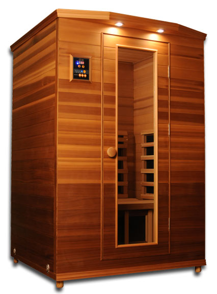 Clearlight 2 Person Infrared Cedar Sauna