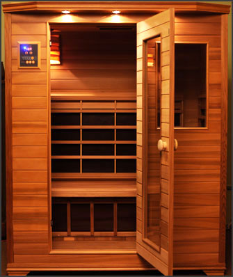 Clearlight 3 Person Infrared Cedar Sauna