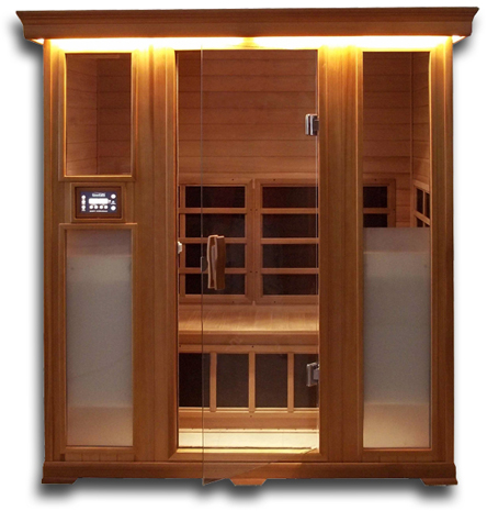 Clearlight Sanctuary 3: 3-4 Person Cedar Sauna