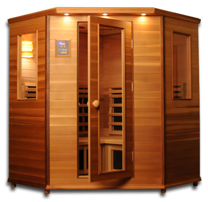 Clearlight 4 Person Infrared Cedar Sauna