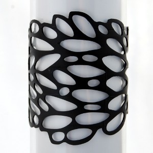 Urban Lace Cobblestone Recycled Inner Tube Cuff