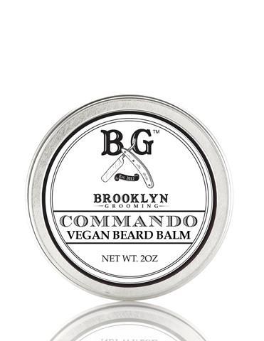 Brooklyn Grooming - Vegan Classic Beard Balm Commando 2 oz