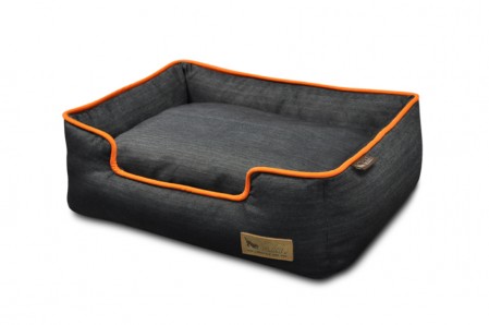 Urban Denim Lounge Bed-Mandarin