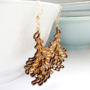 The Harbinger Co. Medium Gold Blossom Earrings