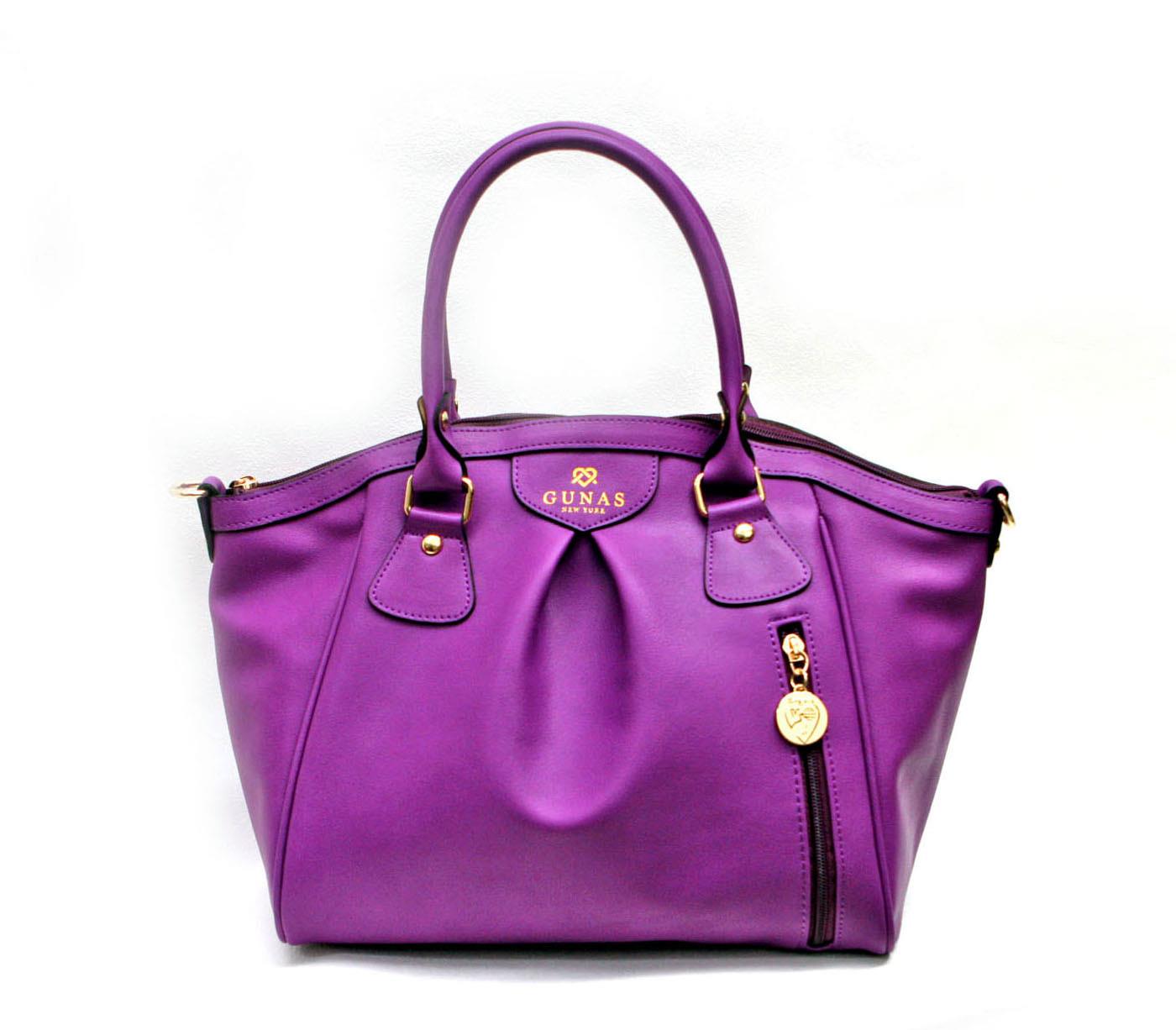 Gunas - Purple Madison Shoulder Bag