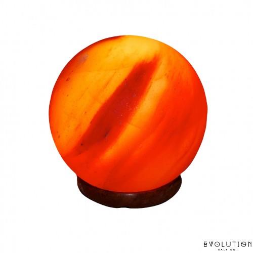 Sphere Crystal Salt Lamp 6"