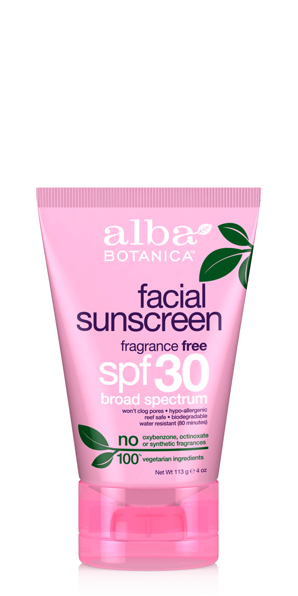 Facial Sunscreen Fragrance Free Lotion SPF 30 (2 Pack)