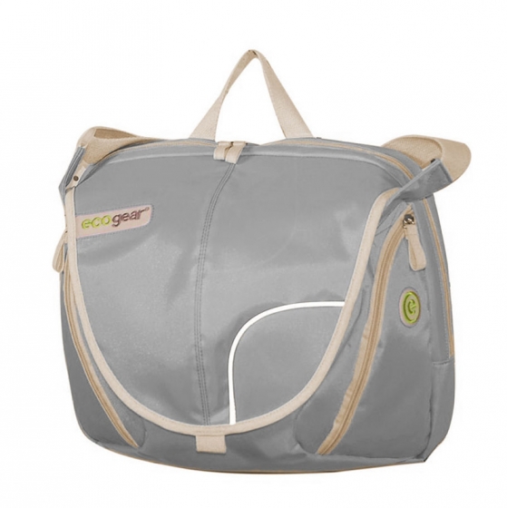 Fjord Laptop Messenger Bag- GREY