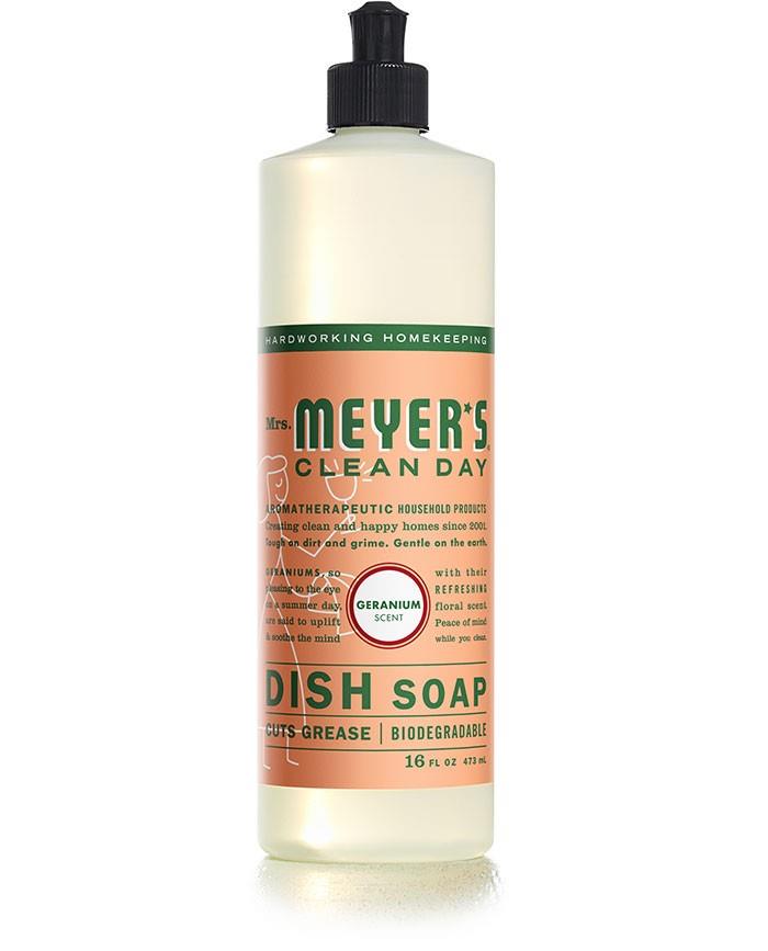 Mrs Meyers Dish Soap- Geranium (Set of 6)