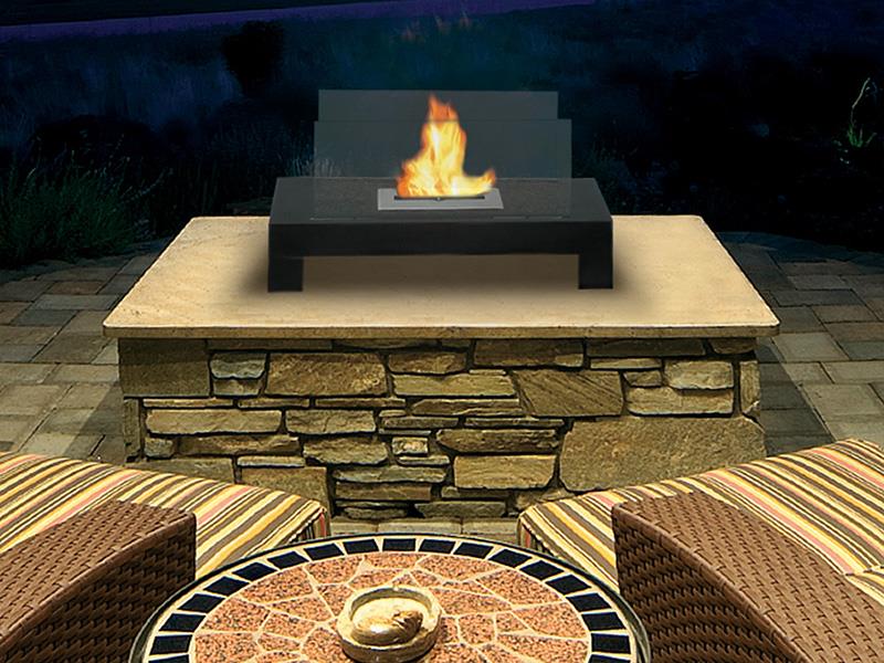 Gramercy Indoor/Outdoor Fireplace