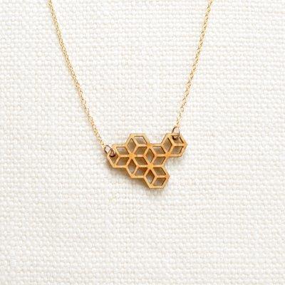 The Harbinger Co. Small Honeycomb Necklace