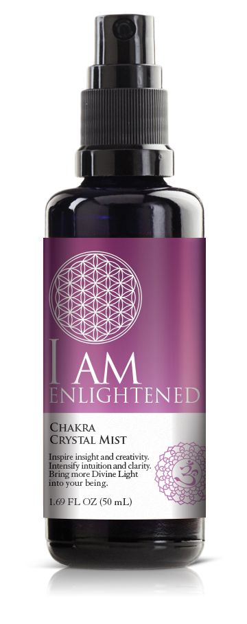 I AM Enlightened - Chakra Crystal Mist