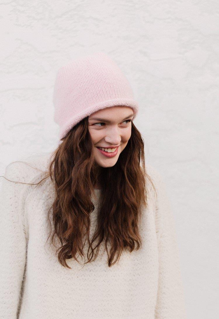 WOOLN - The Morning Meditator Pink Hat