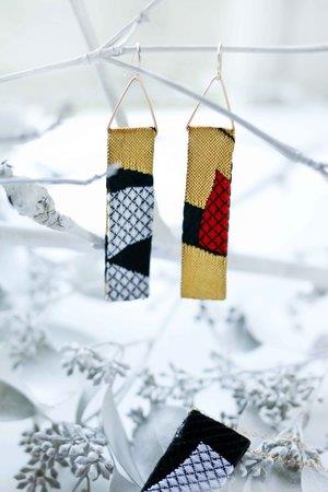 Shibumi Rectangle Earrings