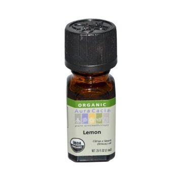 Aura Cacia - Organic Lemon Essential Oil (3-Pack)