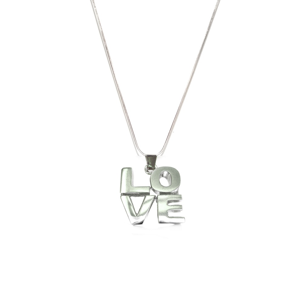 Love Necklace Sterling Silver