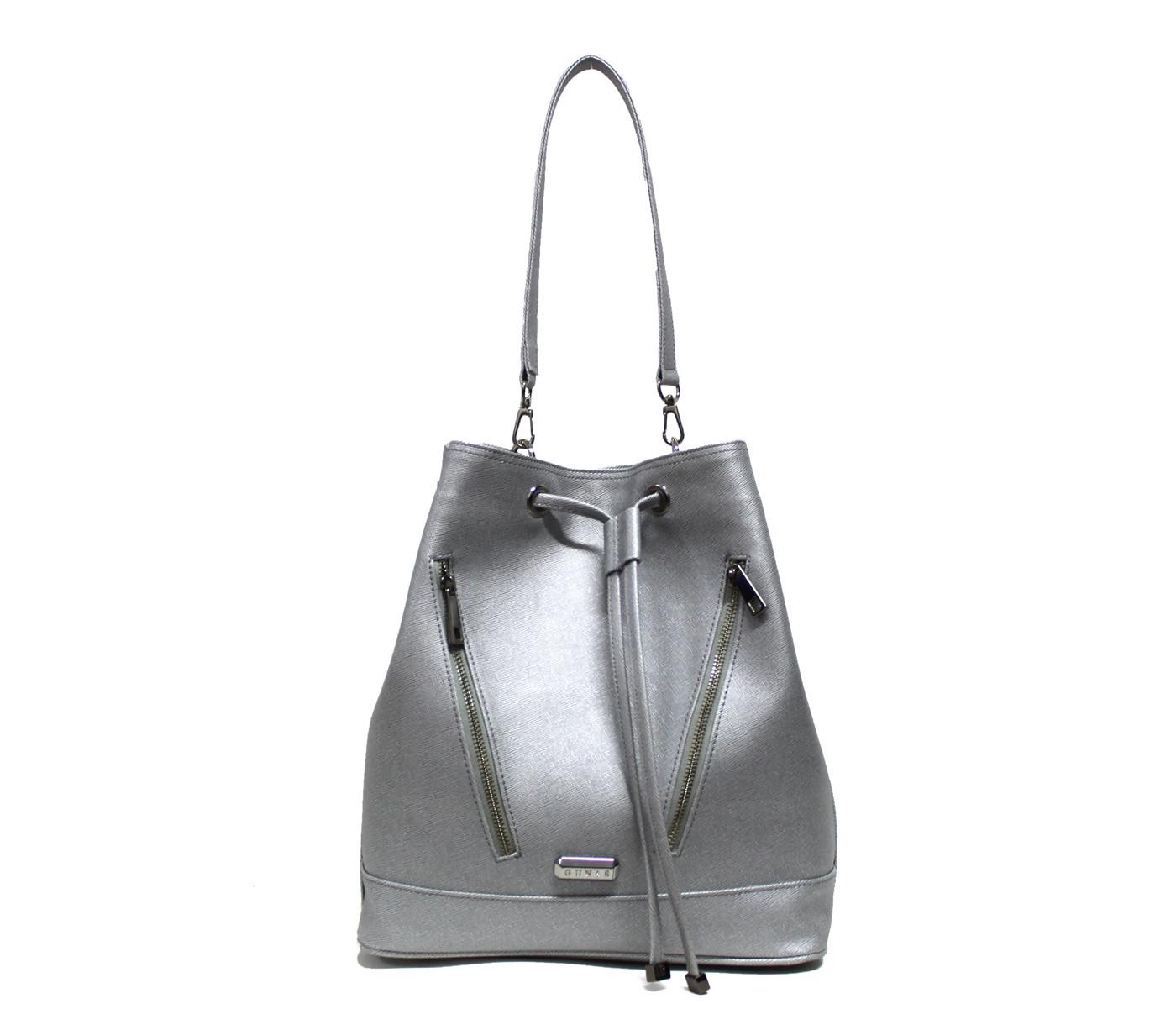 Gunas - Silver Pelican Shoulder Bag