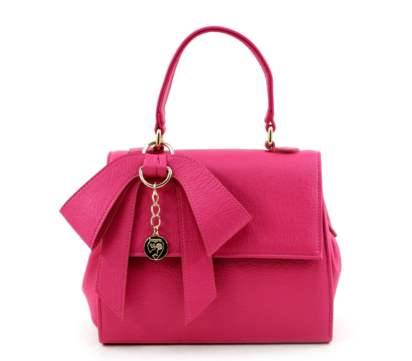 Gunas - Raspberry Cottontail Shoulder Bag