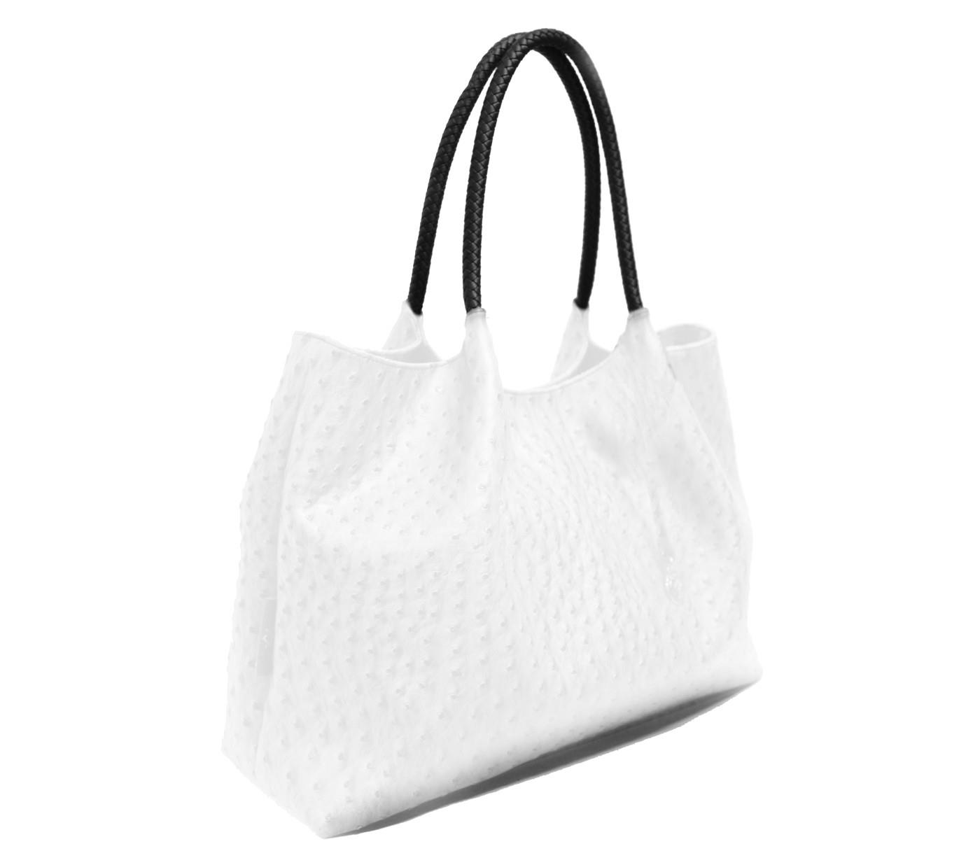 Gunas - White Naomi Tote