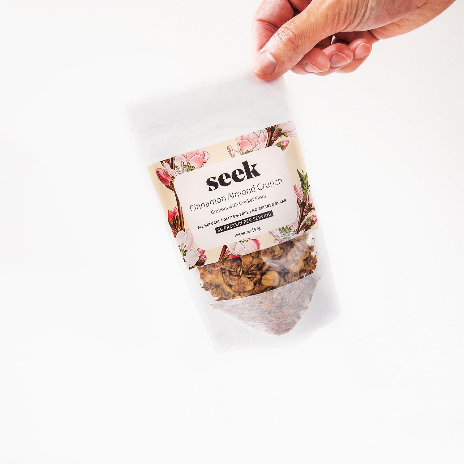 Seek Food - Cinnamon Almond Crunch Granola Minis