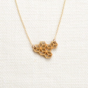 The Harbinger Co. Small Honeycomb Necklace