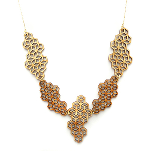 The Harbinger Co. Honeycomb Lace Necklace