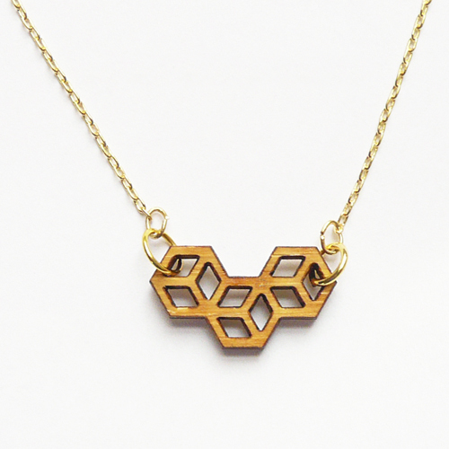 The Harbinger Co. Triple Cube Necklace