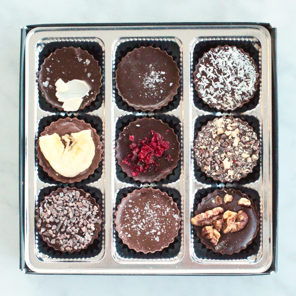 Eat Chic Chocolates - Coconut Milk & Dark Chocolate Peanut Butter & Nut Butter Cups in Assorted Flavors