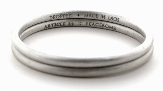 peaceBOMB STORY bangle, INTERIOR Triple Set