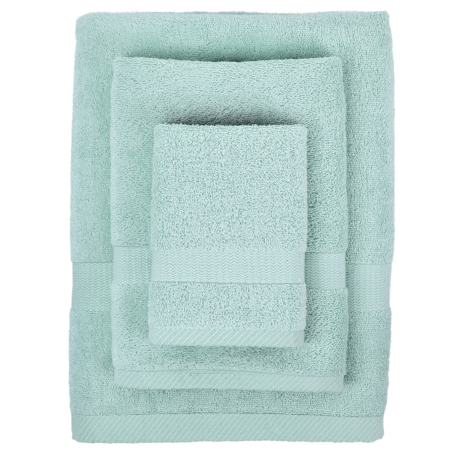 BAMBOO VISCOSE TOWEL SET-Dreamy Blue