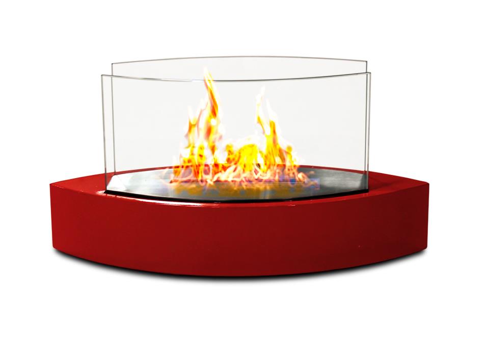 Lexington Indoor Fireplace (Red)