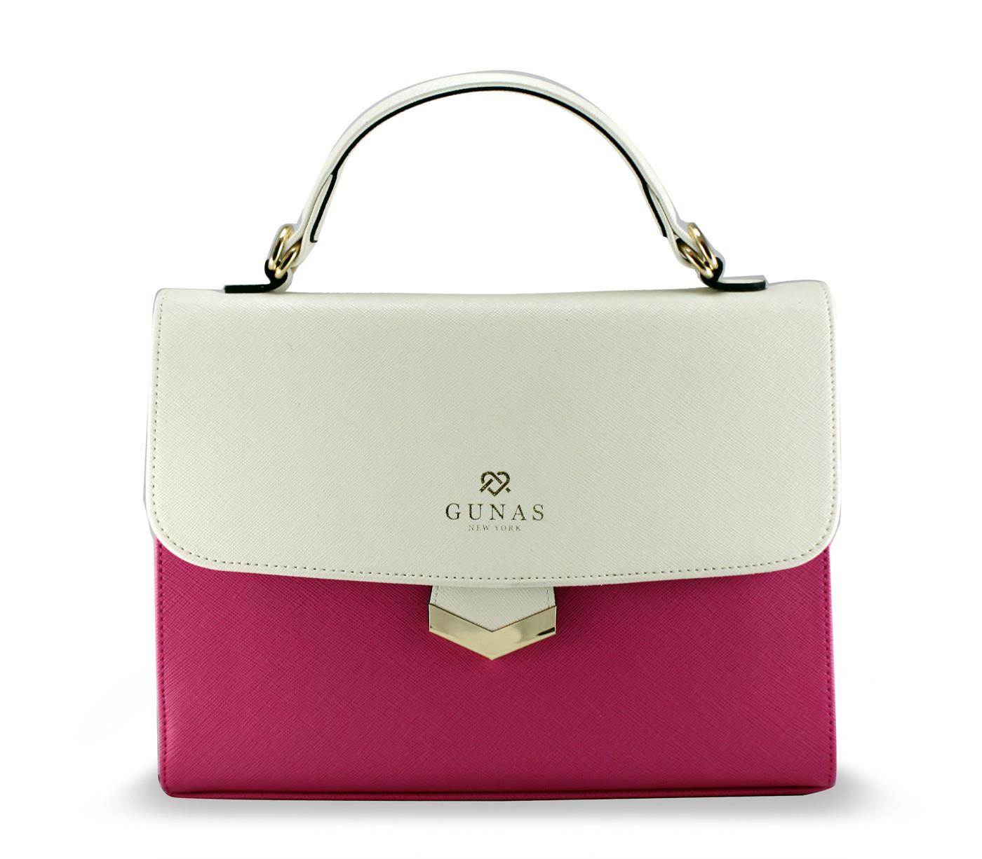 Gunas - Dual Tone Pink/Raspberry Flamingo Cross Body