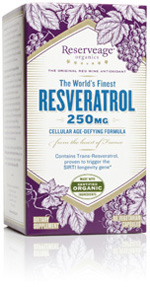 Reserveage Resveratrol 250mg (60ct)